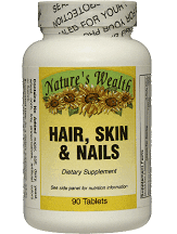 Nature’s Wealth Hair, Skin & Nails Formula Vitamin Supplement Review