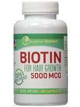 Superior Nutrient Biotin for Hair Growth Review